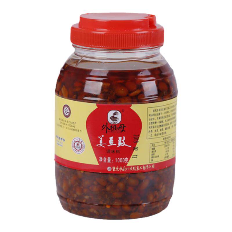 永川特产外祖母姜豆豉1kg