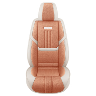 汽车坐垫四季通用全包皮座椅套透气网布夏季座垫运动风2025年新款