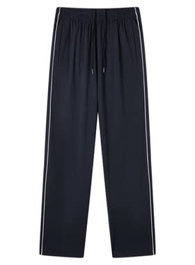 夏季冰丝校服裤子一道杠超薄透气