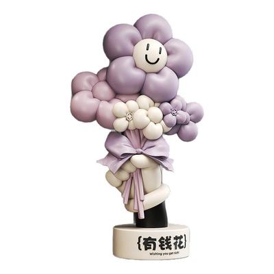 有钱花客厅电视柜摆件乔迁送礼