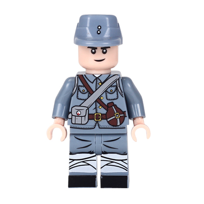 迪龙二战拼装积木二战人仔