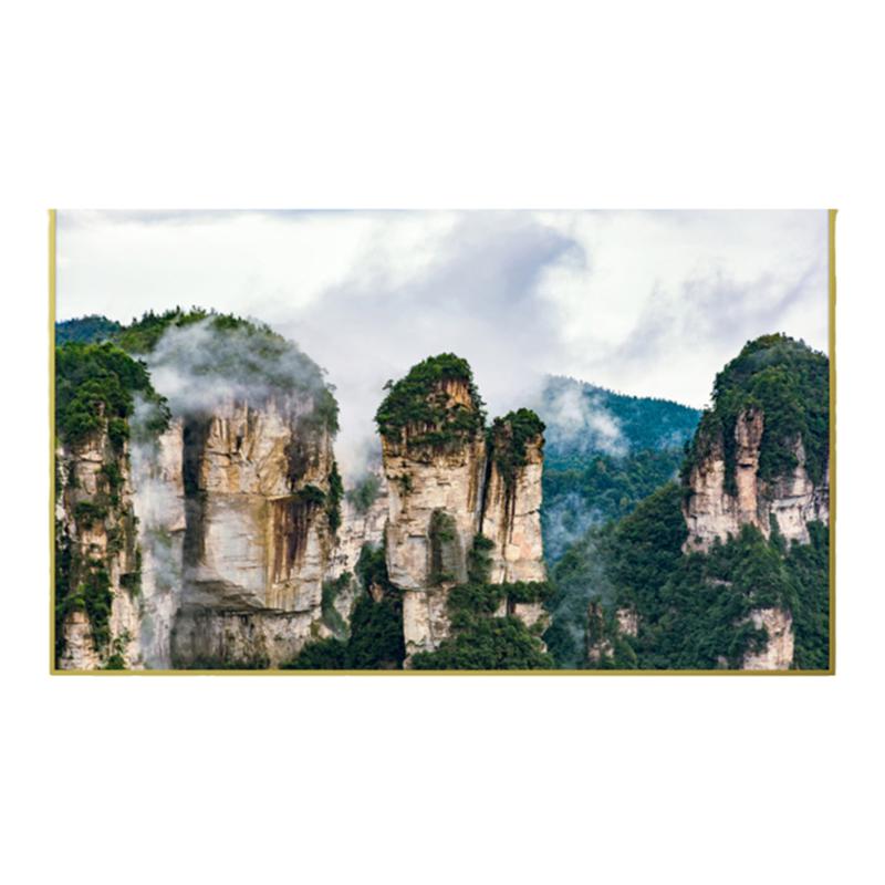 湖南長沙橘子洲風(fēng)景裝飾晶瓷掛畫張家界海報韶山鳳凰古城衡山壁畫