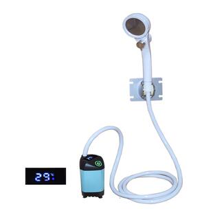 户外洗澡神器宿舍农村露营简易自吸便携式电泵淋浴器电动花洒帐篷