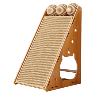 喵丽丝猫抓板剑麻耐磨不掉屑立式猫爪板猫窝一体耐抓猫咪磨爪玩具