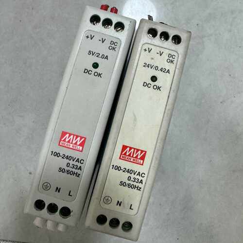 【议价-可维修】 MEAN WELL MDR-10-24 10W24V0.42A 电源 /均有货