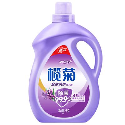 榄菊洗衣液清香家用4斤促销