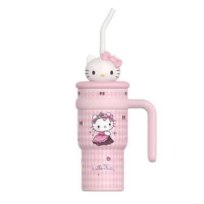 hellokitty粉闪闪冰霸杯定制系列