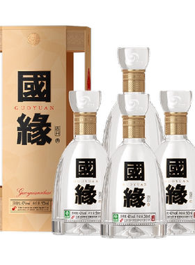 今世缘国缘四开整箱白酒江苏版
