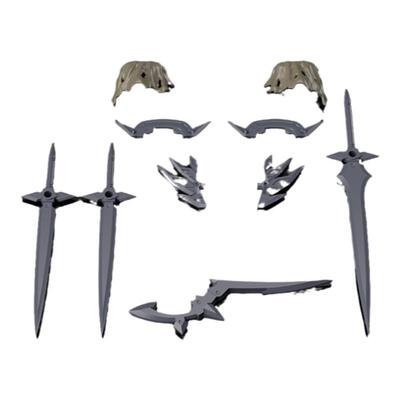 万代正版中欧职业拼装模型