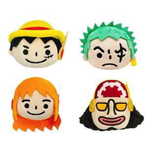 东映动画 航海王毛绒团子挂件盲盒 包包挂件路飞挂饰动漫周边盲盒