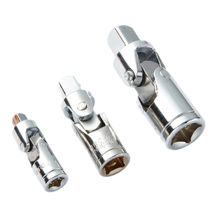 汽修工具大飞中飞3/8小飞套筒接头万向节转接头直角转向拐弯1/2