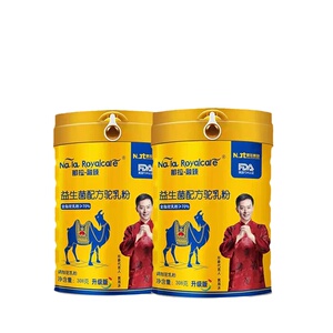 那拉融臻益生菌中老年无糖驼乳粉