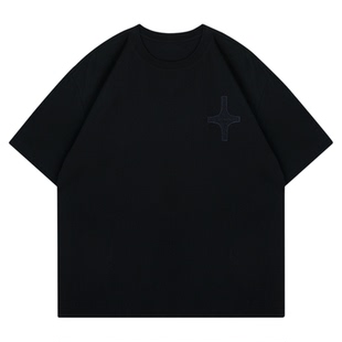 BJHG不计后果 贴贴凉感速干t恤男款上衣夏季潮牌美式复古情侣短袖