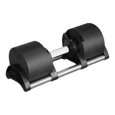 白熊快跑BXKP可调节哑铃男士健身家用女士2kg哑铃重量NUO快调哑铃