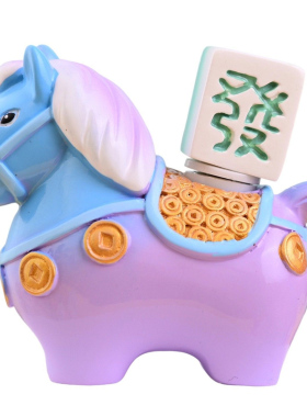 西安旅游纪念品唐三彩小马摆件唐马文创手办玄关桌面装饰品包邮