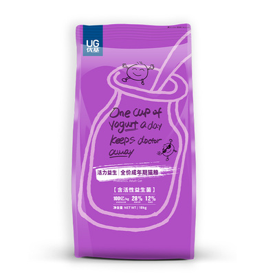 UG优基益生菌猫粮成猫肠道健康