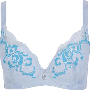 古今清新糖果色舒适小杯胸罩性感聚拢上托侧收文胸内衣女 0H8059