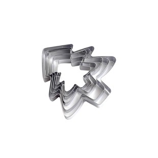 姜饼人模具圣诞节饼干模具圣诞树雪花切模雪人不锈钢蛋糕磨具烘焙