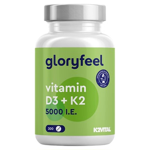 拜耳gloryfeel维生素D3K2格乐飞进口正品阳光维d补钙骨骼健康MK7