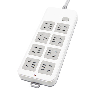 拳王插座长线插排插线板带线多孔家用多功能5米10加长超长拖线板