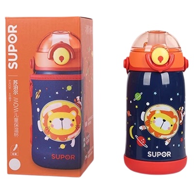 苏泊尔儿童保温杯真空316L不锈钢