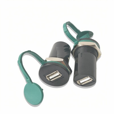 usb2.0转接头22mm面板安装misumi