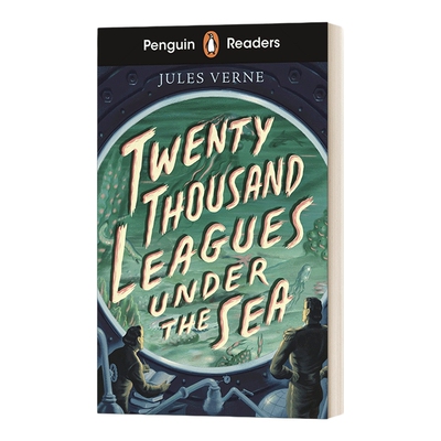 英文原版 Penguin Readers Starter Level Twenty Thousand Leagues Under the Sea ELT Graded Reader 企鹅分级阅读入门级海底两