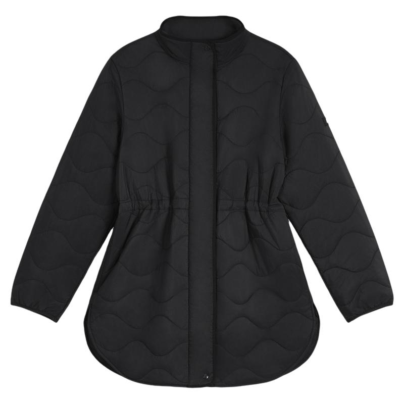 艾高新款棉服外套长款棉袄防泼水