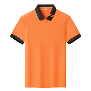 餐饮工作服定制印logo夏季polo衫短袖咖啡厅奶茶店服务员工装t恤