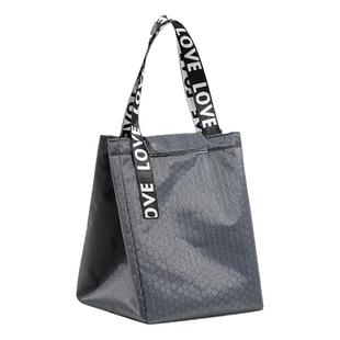 便当袋手提防水包午餐便当包铝箔加厚带饭保温包上班族手拎饭盒袋