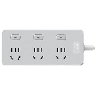 公牛厨房专用插座带开关的五孔多孔插排多插位家用分控扩展转换器