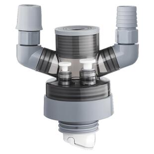 潜水艇加长下水三通厨房橱柜阳台洗衣柜加高多功能排水管三通接头