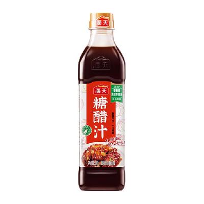海天糖醋汁酸甜可口调味品580g