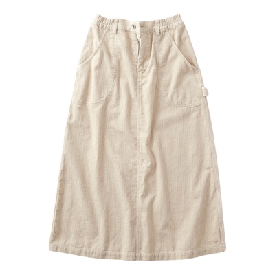 白色半身裙纯棉百搭女