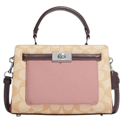 COACH/蔻驰Lane斜挎包老花旋锁