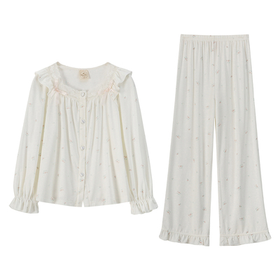 女童古典公主家居服春秋2025新款