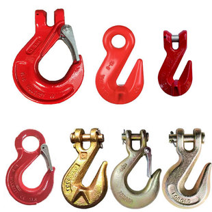 G80羊角眼型带翅澳式抓钩美式羊角抓钩欧式滑钩羊角吊钩起重吊钩