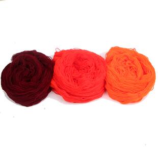 开司米细毛线腈纶线膨体纱晴纶线戳戳乐绣花线玩偶线割绒鞋垫绣线