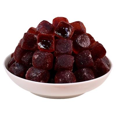 网红爆浆夹心甘草枇杷软糖薄荷糖清凉润喉糖果休闲小零食散装批发