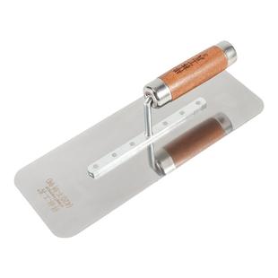 新款不锈钢 抹泥刀 圆角泥板抹灰刀油灰刀收光刀抹泥铁板泥工工具