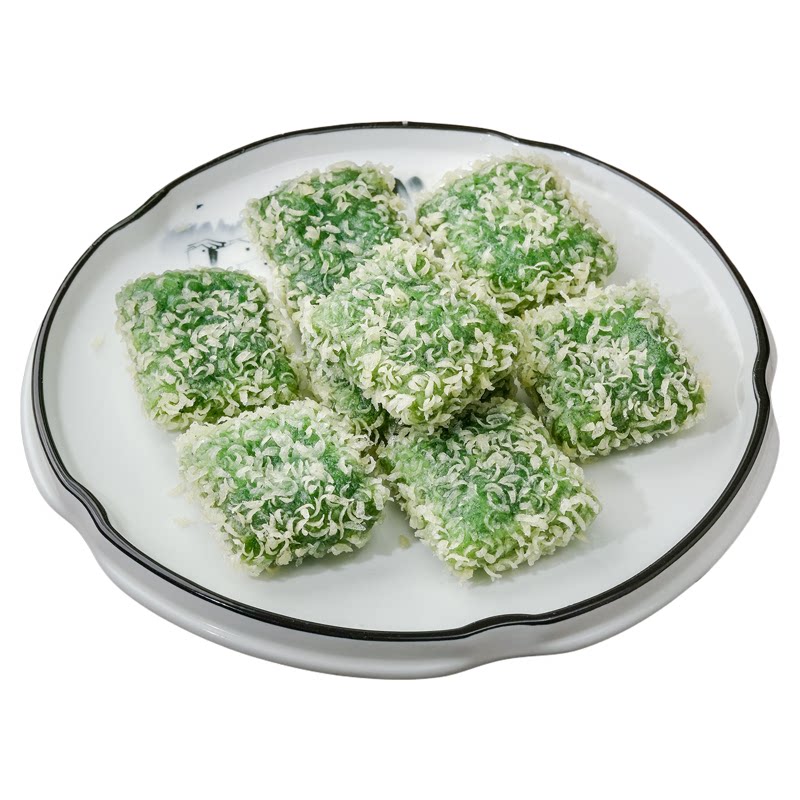 艾草麻糍艾叶糍粑广式饼油炸点心