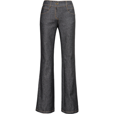 中腰百搭通勤长裤牛仔裤