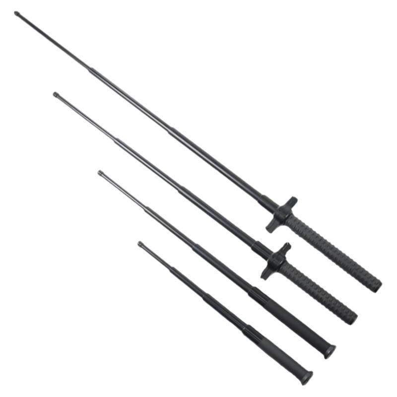 狐狸FOX四节机械甩棍防身合法武器加长挡刀伸缩辊车载用品便携棒