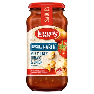 立格仕传统蒜香洋葱意大利面酱LEGGO ROASTED GARLIC PASTA SAUCE