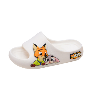 疯狂动物城儿童拖鞋女童室内防滑软底卡通宝宝居家凉拖踩屎感小孩
