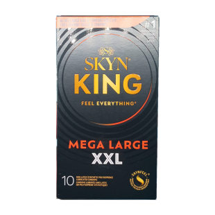 美国SKYN XXL 62mm 特大号码非乳胶加大安全套无乳胶味超薄避孕套