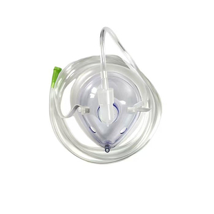 宝宁吸氧面罩无菌氧气面罩输氧管成人输氧面罩充气式柔软1.8米管