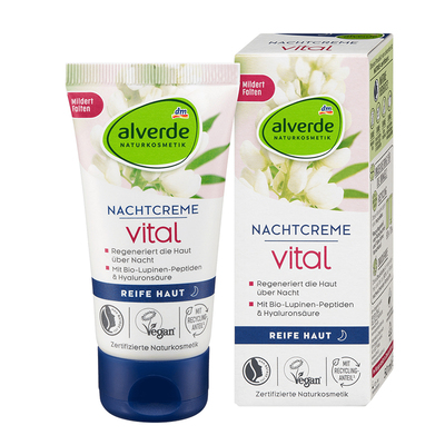 alverde艾薇德天然植物晚霜50ml