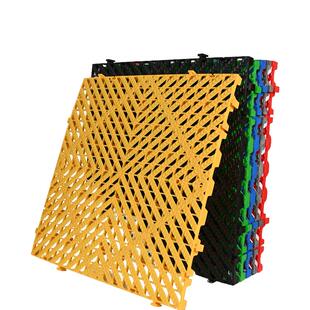 洗车房地格栅塑料拼接格栅防滑地垫汽车4S美容间免挖槽地面网格板