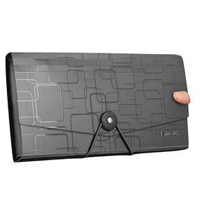 发票收纳风琴包文件夹收据票据夹文件袋多层大容量分类带标签资料单据欠条账单收纳盒小号多功能夹子